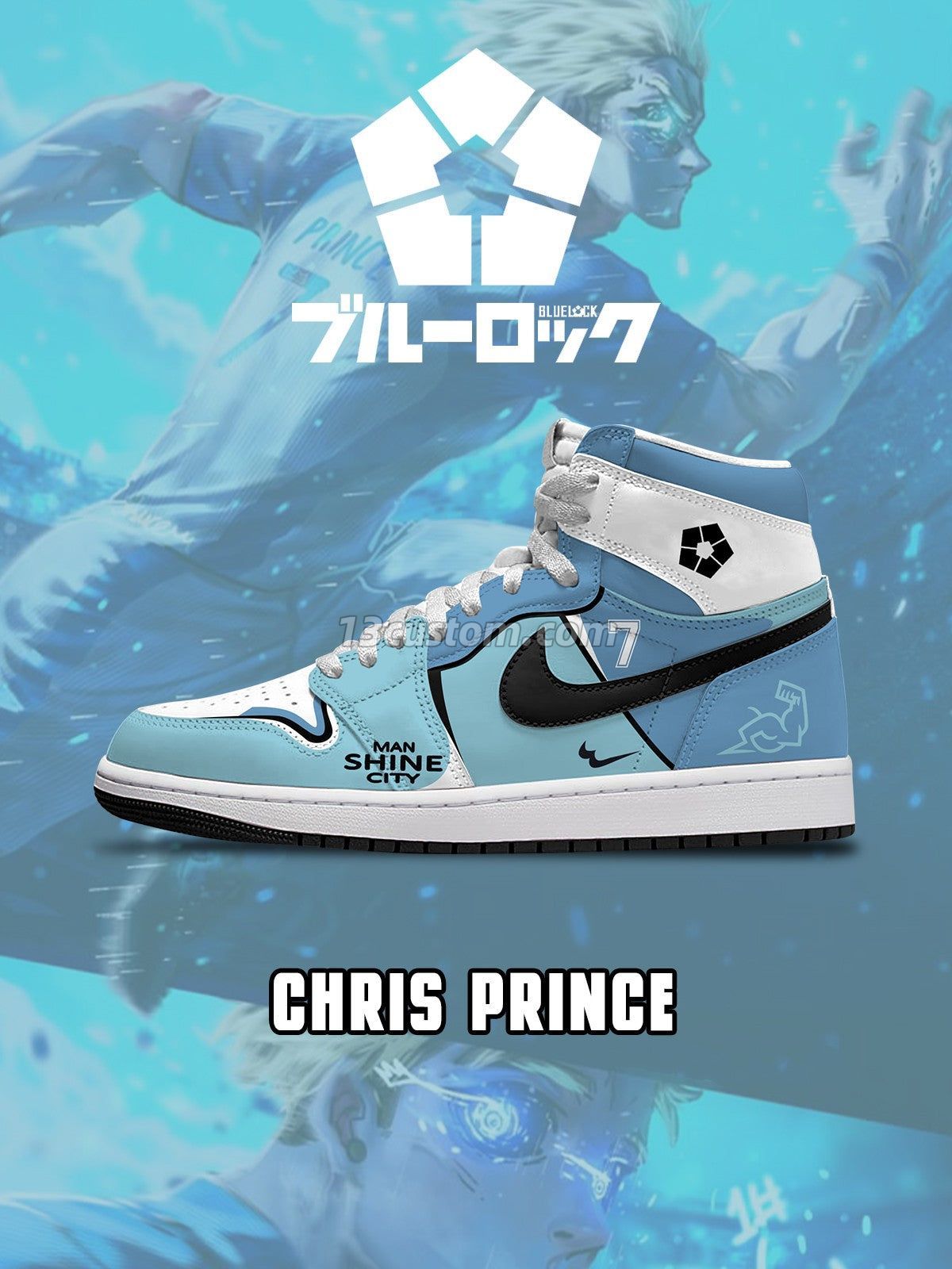 Chris Prince V.2 Custom High-Top Sneakers