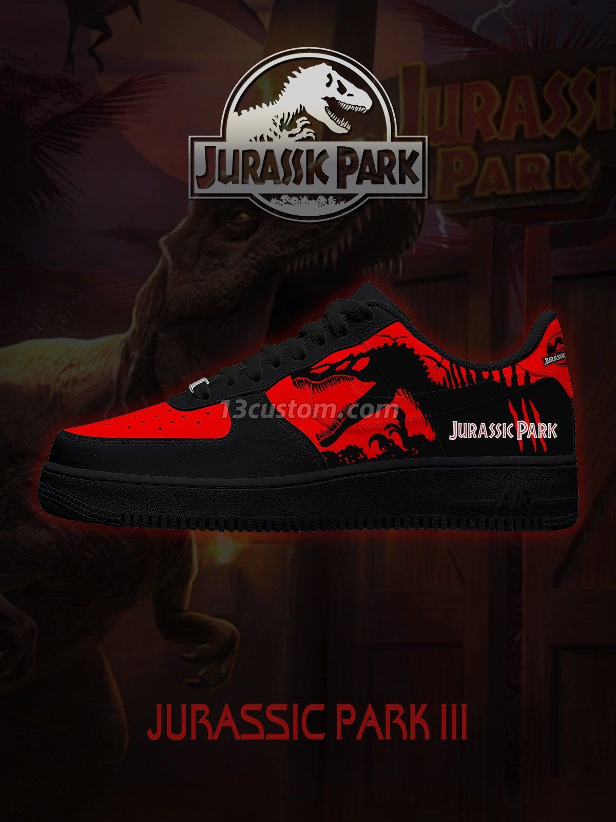 Jurassic V.4 Custom Sneakers