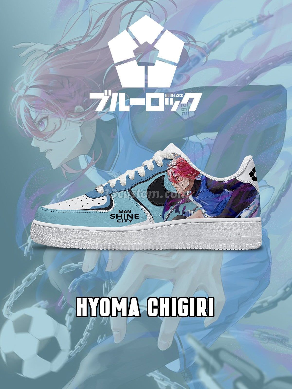 Hyoma Chigiri V.5 Custom Sneakers