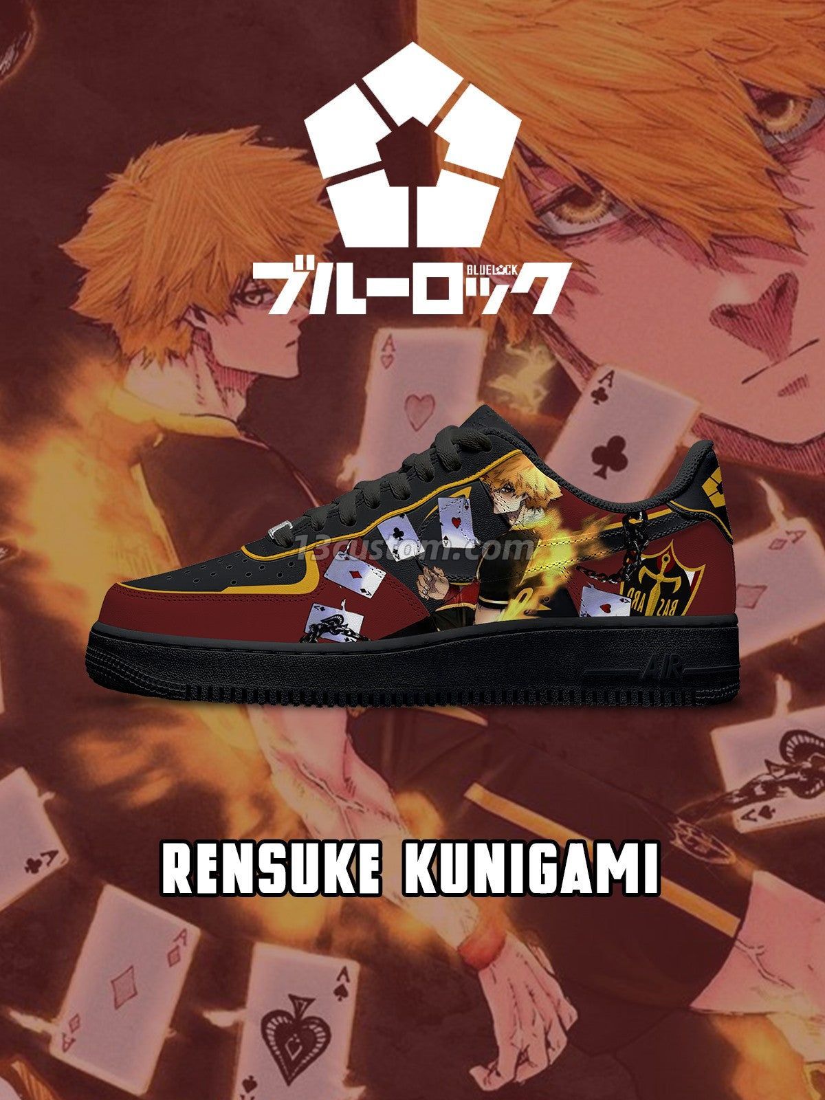 Rensuke Kunigami V.4 Custom Sneakers