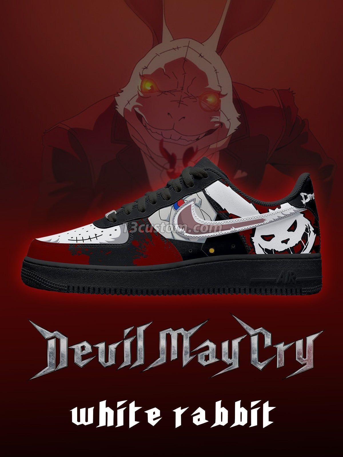 White Rabbit V.1 Custom Sneakers