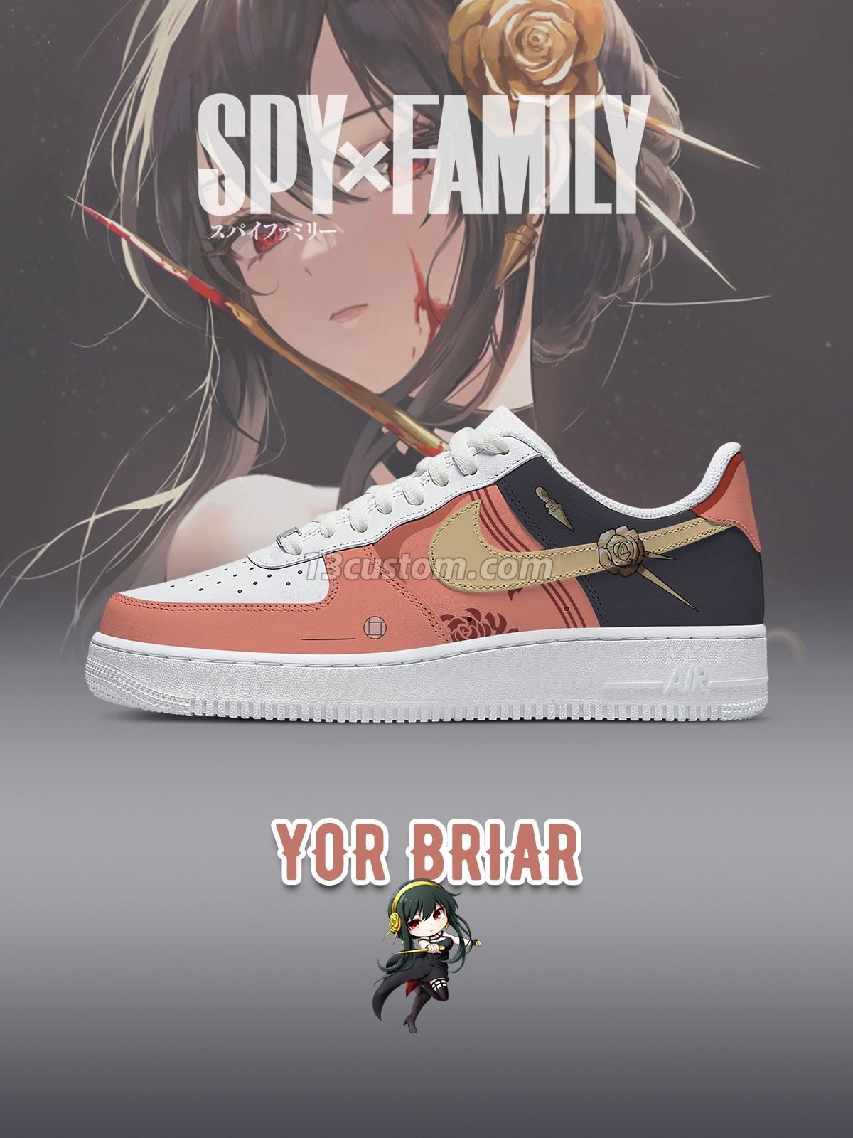 Yor Briar Custom Sneakers