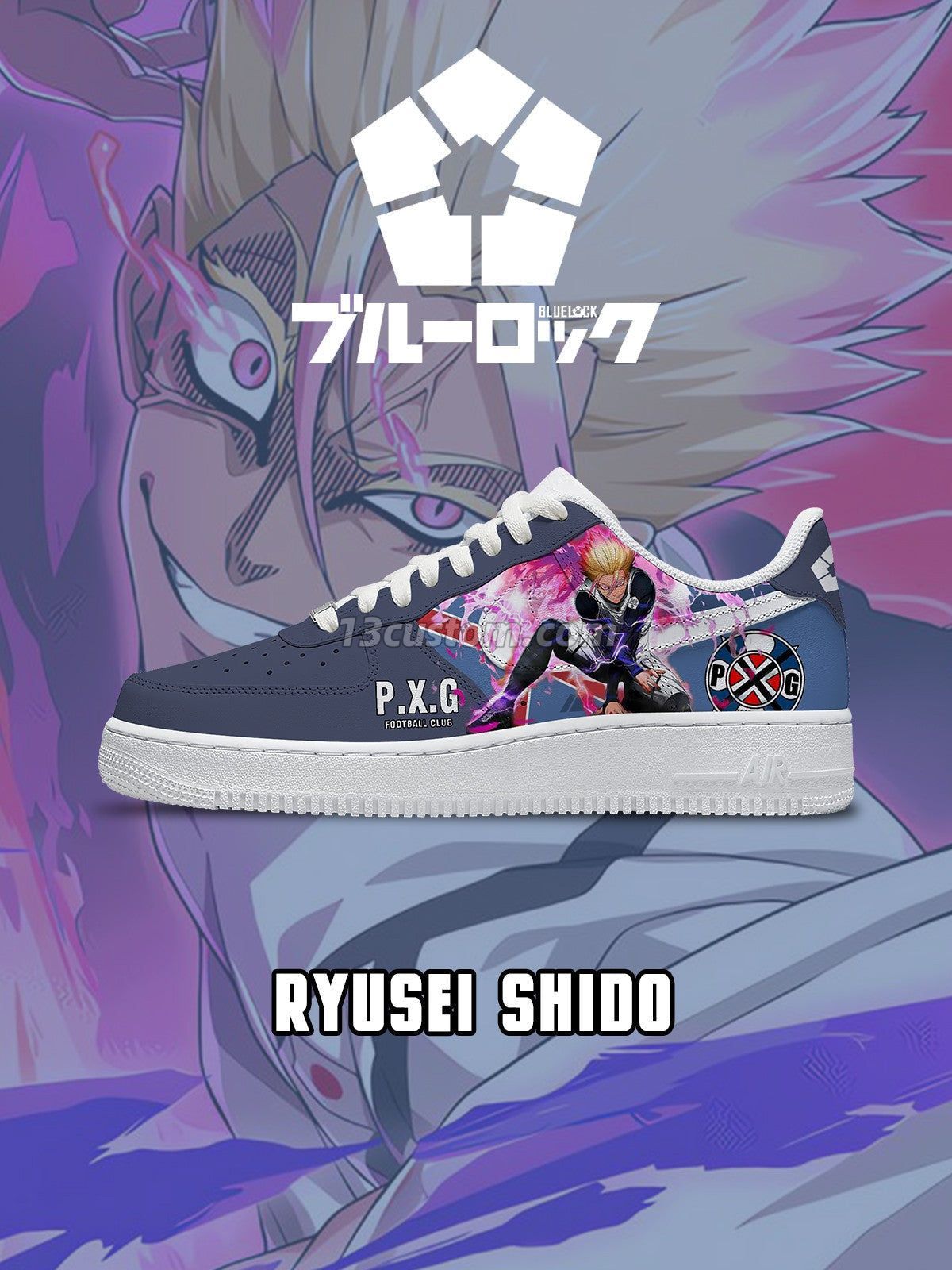 Ryusei Shido V.4 Custom Sneakers