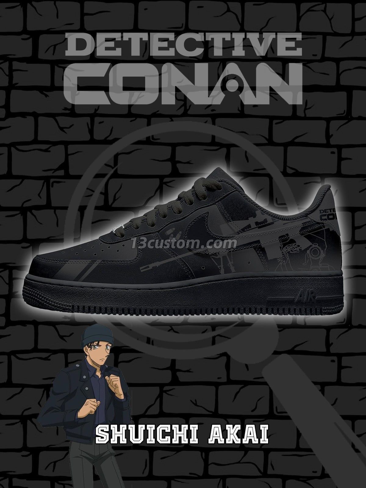 Shuichi Akai V.1 Custom Sneakers