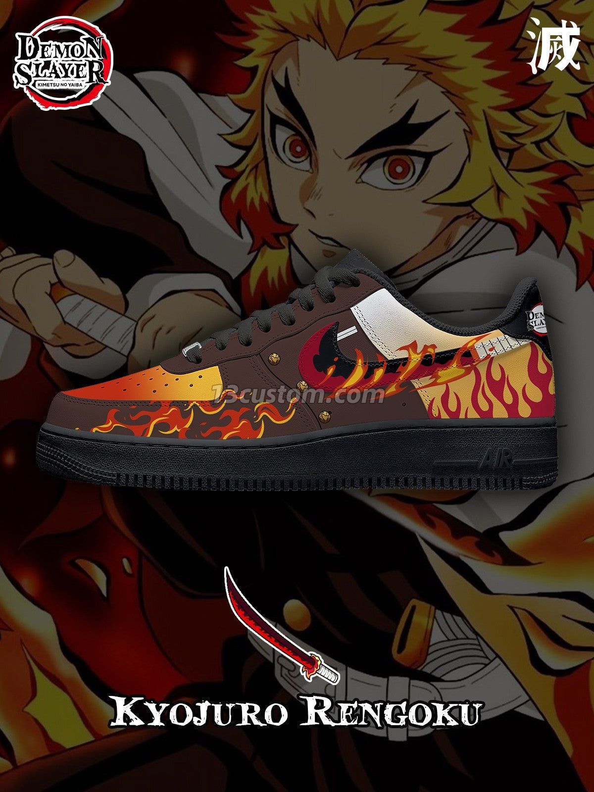 Rengoku V.5 Custom Sneakers