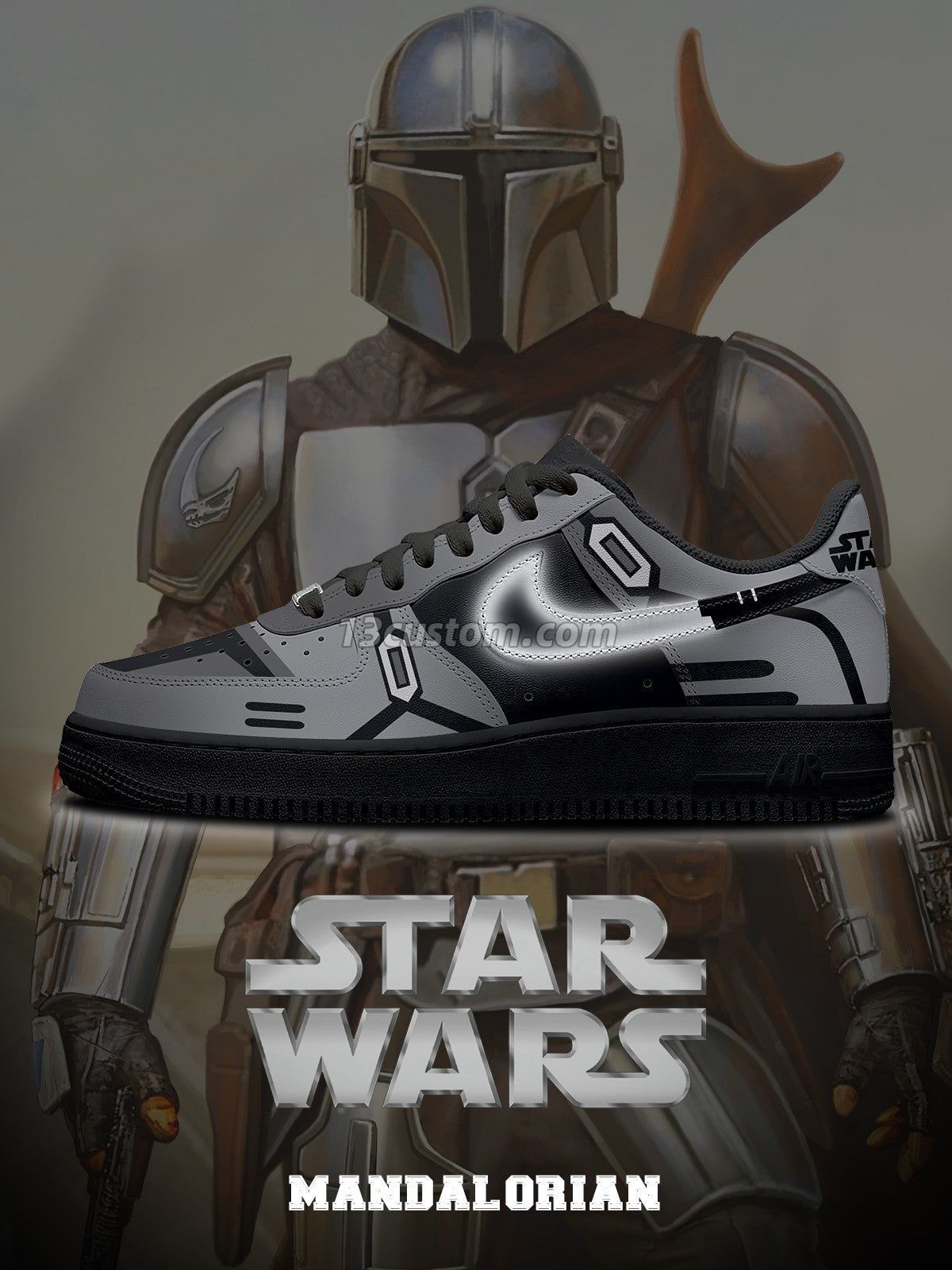 Mandalorian V.1 Custom Sneakers