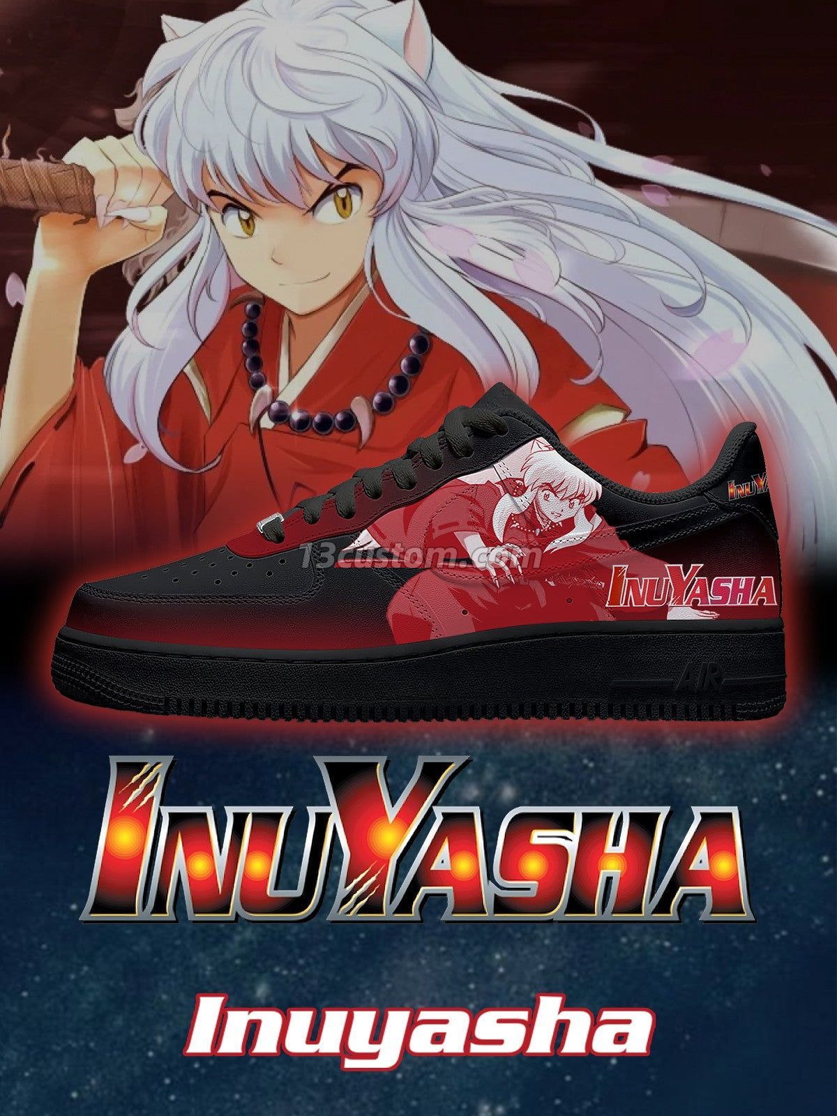 Inu Yasha V.2 Custom Sneakers