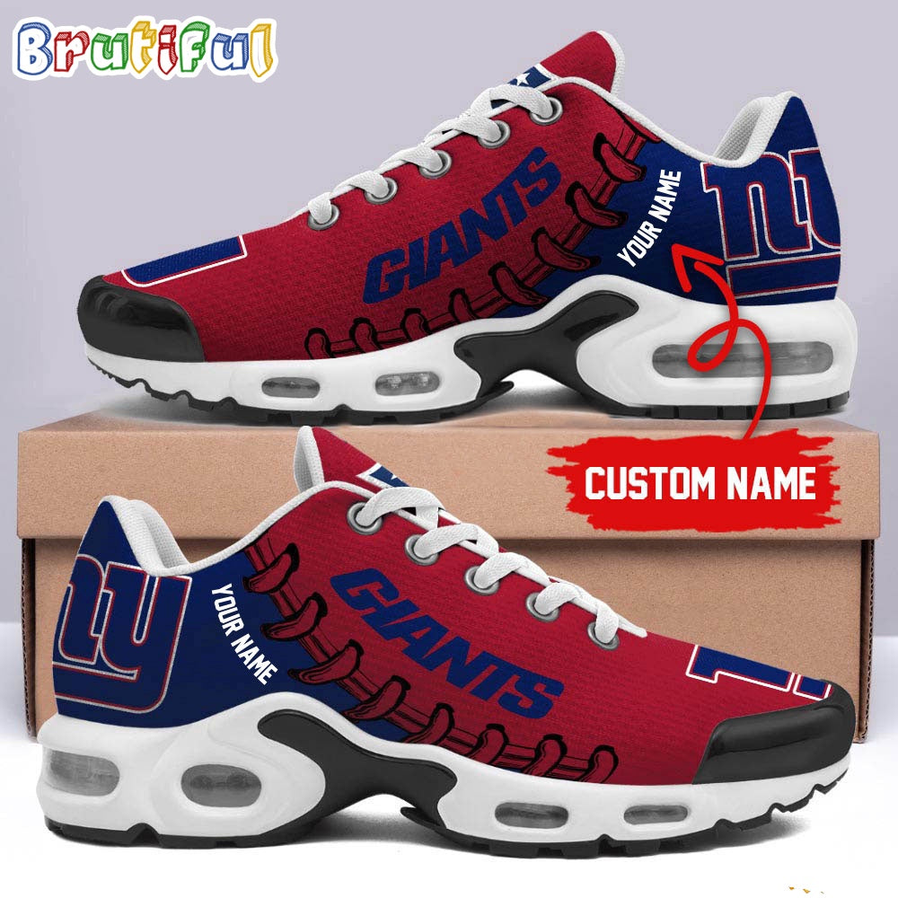 NFL New York Giants Custom Air Max Plus Shoes