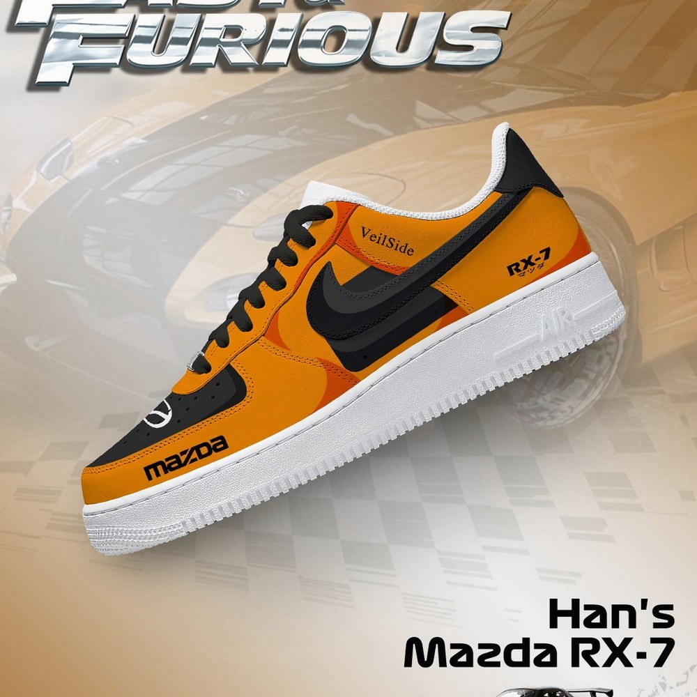 Han's RX-7 Fast and Furious Low Top Shoes