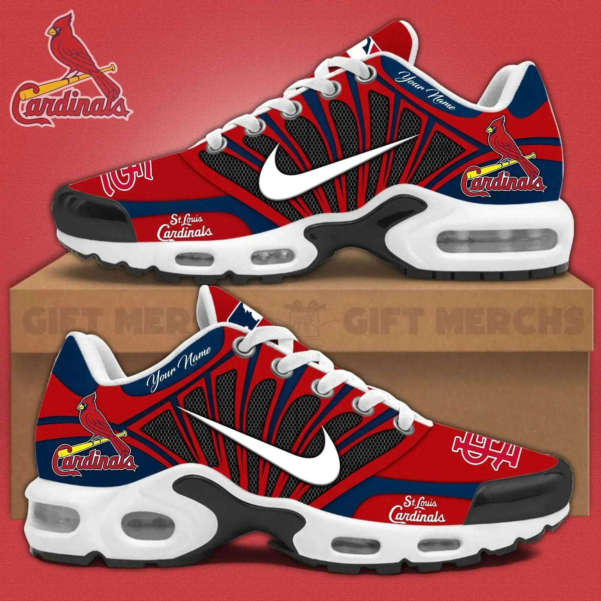 St.Louis Cardinals Customized Premium Sport Shoes